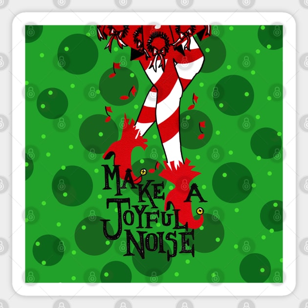 Make A Joyful Noise Sticker by katydidkay